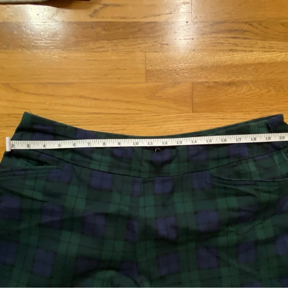 Plaid Green and Blue Croft and Barrow Pants - Picture 9 of 12